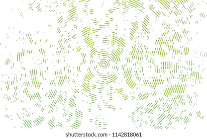 Light Green vector cover with long lines. Decorative shining illustration with lines on abstract template. The pattern can be used for websites.