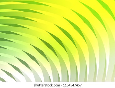 Light Green vector cover with long lines. Blurred decorative design in simple style with lines. The pattern can be used for busines ad, booklets, leaflets