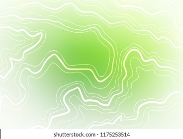 Light Green vector cover with long lines. Shining colored illustration with narrow lines. The pattern can be used for busines ad, booklets, leaflets