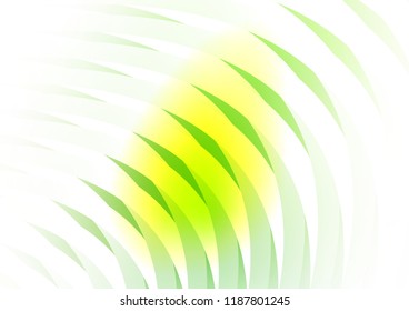 Light Green vector cover with long lines. Blurred decorative design in simple style with lines. The pattern can be used for websites.