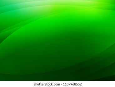 Light Green vector cover with long lines. Glitter abstract illustration with colored sticks. Best design for your ad, poster, banner.