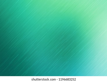 Light Green vector cover with long lines. Decorative shining illustration with lines on abstract template. Smart design for your business advert.
