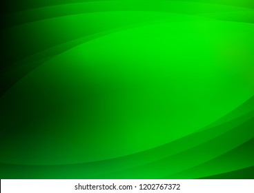 Light Green vector cover with long lines. Blurred decorative design in simple style with lines. The pattern can be used as ads, poster, banner for commercial.