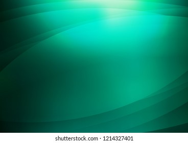 Light Green vector cover with long lines. Glitter abstract illustration with colored sticks. The pattern can be used for websites.