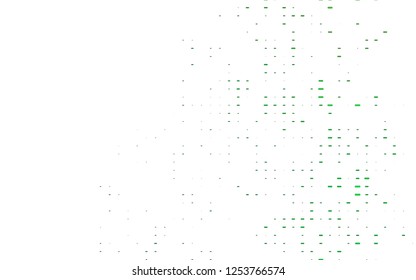 light Green vector cover with long lines. Lines on blurred abstract background with gradient. The template can be used as a background.