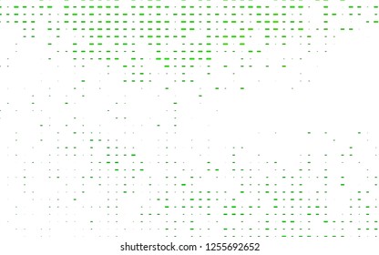 Light Green vector cover with long lines. Decorative shining illustration with lines on abstract template. The pattern can be used as ads, poster, banner for commercial.