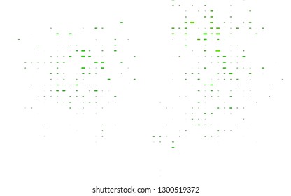 Light Green vector cover with long lines. Glitter abstract illustration with colored sticks. The pattern can be used for busines ad, booklets, leaflets