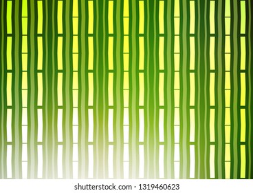 Light Green vector cover with long lines. Blurred decorative design in simple style with lines. The pattern can be used for websites.