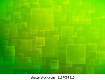 Light Green vector cover in polygonal style. Rectangles on abstract background with colorful gradient. Pattern for busines ad, booklets, leaflets