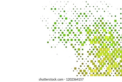 Light Green vector cover in polygonal style. Rectangles on abstract background with colorful gradient. Pattern for busines ad, booklets, leaflets