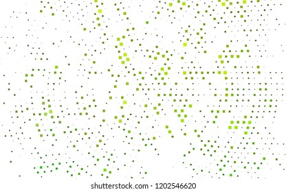 Light Green vector cover in polygonal style. Illustration with set of colorful rectangles. Modern template for your landing page.