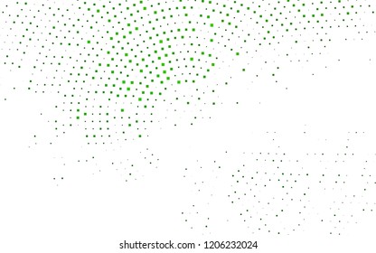 Light Green vector cover in polygonal style. Decorative design in abstract style with rectangles. Pattern for commercials.