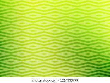 Light Green vector cover in polygonal style. Modern abstract illustration with colorful triangles. Template for wallpapers.