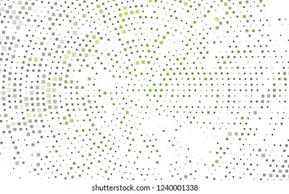 Light Green vector cover in polygonal style. Abstract gradient illustration with rectangles. Best design for your ad, poster, banner.