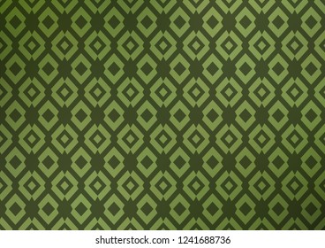 Light Green vector cover in polygonal style. Modern abstract illustration with colorful rectangles. Smart design for your business advert.