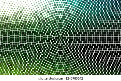 Light Green vector cover in polygonal style. Decorative design in abstract style with rectangles. Best design for your ad, poster, banner.