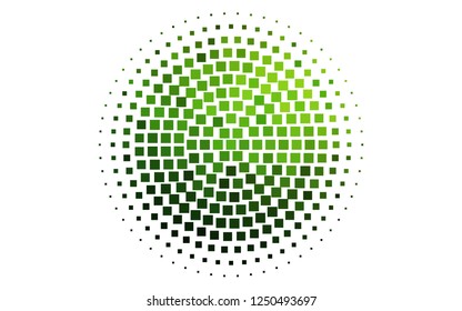 Light Green vector cover in polygonal style. Glitter abstract illustration with rectangular shapes. Pattern for busines ad, booklets, leaflets