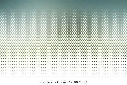 Light Green vector cover in polygonal style. Modern abstract illustration with colorful rectangles. Pattern can be used for websites.