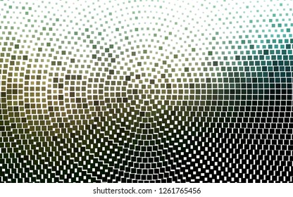 Light Green vector cover in polygonal style. Abstract gradient illustration with rectangles. Modern template for your landing page.