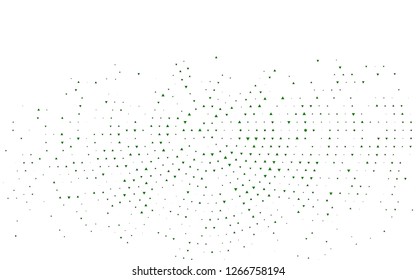 Light Green vector cover in polygonal style. Illustration with set of colorful triangles. Pattern for busines ad, booklets, leaflets