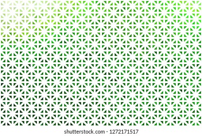 Light Green vector cover in polygonal style. Triangles on abstract background with colorful gradient. Pattern for busines ad, booklets, leaflets