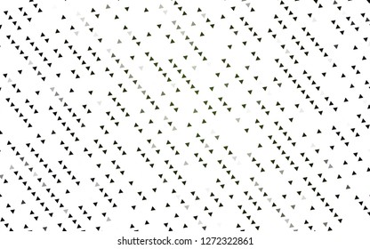 Light Green vector cover in polygonal style. Beautiful illustration with triangles in nature style. Pattern for commercials.