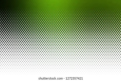 Light Green vector cover in polygonal style. Glitter abstract illustration with rectangular shapes. Pattern can be used for websites.