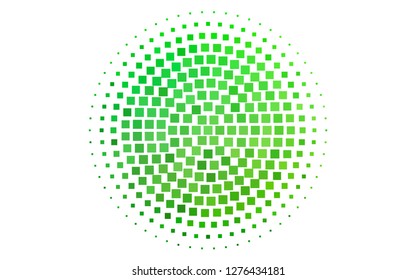 Light Green vector cover in polygonal style. Modern abstract illustration with colorful rectangles. Best design for your ad, poster, banner.