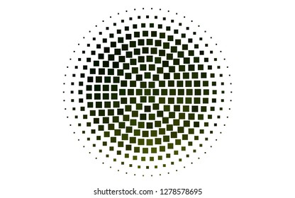 Light Green vector cover in polygonal style. Glitter abstract illustration with rectangular shapes. Modern template for your landing page.