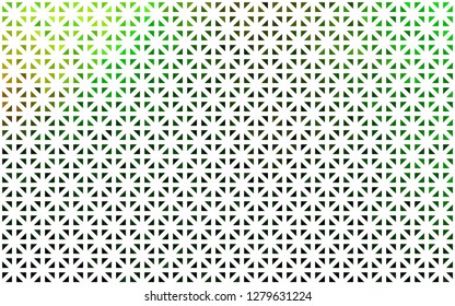 Light Green vector cover in polygonal style. Modern abstract illustration with colorful triangles. Template for wallpapers.