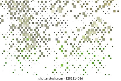 Light Green vector cover in polygonal style. Abstract gradient illustration with rectangles. Pattern for busines ad, booklets, leaflets
