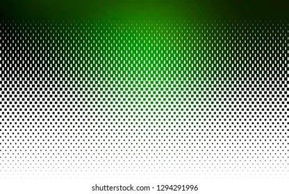 Light Green vector cover in polygonal style. Beautiful illustration with rectangles and squares. The template can be used as a background.