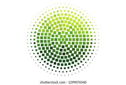 Light Green vector cover in polygonal style. Abstract gradient illustration with rectangles. Modern template for your landing page.