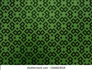 Light Green vector cover in polygonal style. Illustration with set of colorful rectangles. Modern template for your landing page.