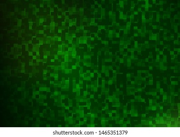 Light Green vector cover in polygonal style. Illustration with set of colorful rectangles. Modern template for your landing page.