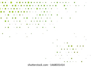 Light Green vector cover in polygonal style. Beautiful illustration with rectangles and squares. Pattern for busines ad, booklets, leaflets