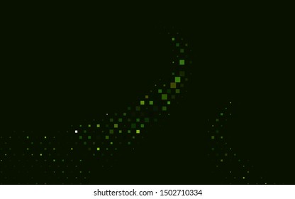Light Green vector cover in polygonal style. Beautiful illustration with rectangles and squares. Pattern for commercials.