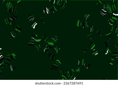 Light Green vector cover in polygonal style with circles. Illustration with colorful circles, triangles, rectangles. Best design for your ad, poster, banner.