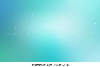 Light Green vector cover with spots. Illustration with set of shining colorful abstract circles. The pattern can be used for beautiful websites.