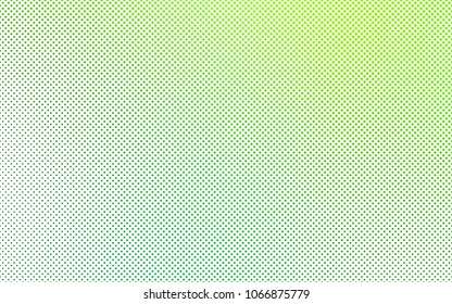 Light Green vector  cover with spots. Blurred bubbles on abstract background with colorful gradient. Pattern can be used as texture of water, rain drops.