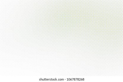 Light Green vector  cover with spots. Glitter abstract illustration with blurred drops of rain. New design for ad, poster, banner of your website.