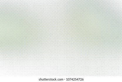 Light Green vector  cover with spots. Glitter abstract illustration with blurred drops of rain. Beautiful design for your business natural advert.