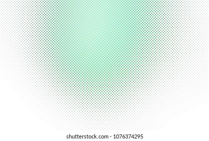 Light Green vector  cover with spots. Abstract illustration with colored bubbles in nature style. Pattern can be used as texture of water, rain drops.