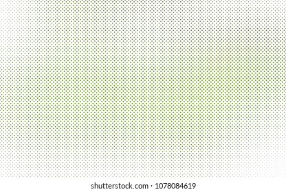 Light Green vector  cover with spots. Glitter abstract illustration with blurred drops of rain. New design for ad, poster, banner of your website.