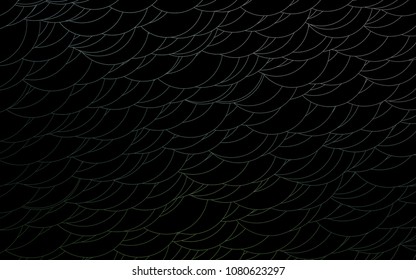 Light Green vector  cover with spots. Abstract illustration with colored bubbles in nature style. The pattern can be used for aqua ad, booklets.