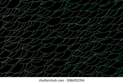 Light Green vector  cover with spots. Blurred decorative design in abstract style with bubbles. Beautiful design for your business natural advert.