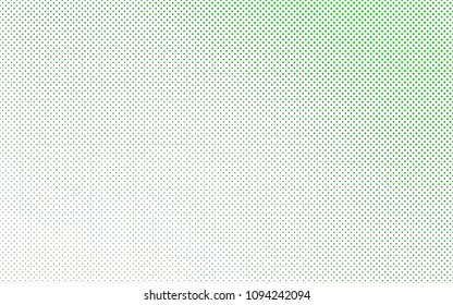 Light Green vector  cover with spots. Illustration with set of shining colorful abstract circles. Beautiful design for your business natural advert.