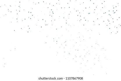 Light Green vector  cover with spots. Blurred bubbles on abstract background with colorful gradient. New design for ad, poster, banner of your website.