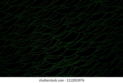 Light Green vector  cover with spots. Illustration with set of shining colorful abstract circles. Beautiful design for your business natural advert.