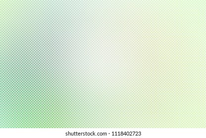 Light Green vector cover with spots. Beautiful colored illustration with blurred circles in nature style. Pattern can be used for ads, leaflets.